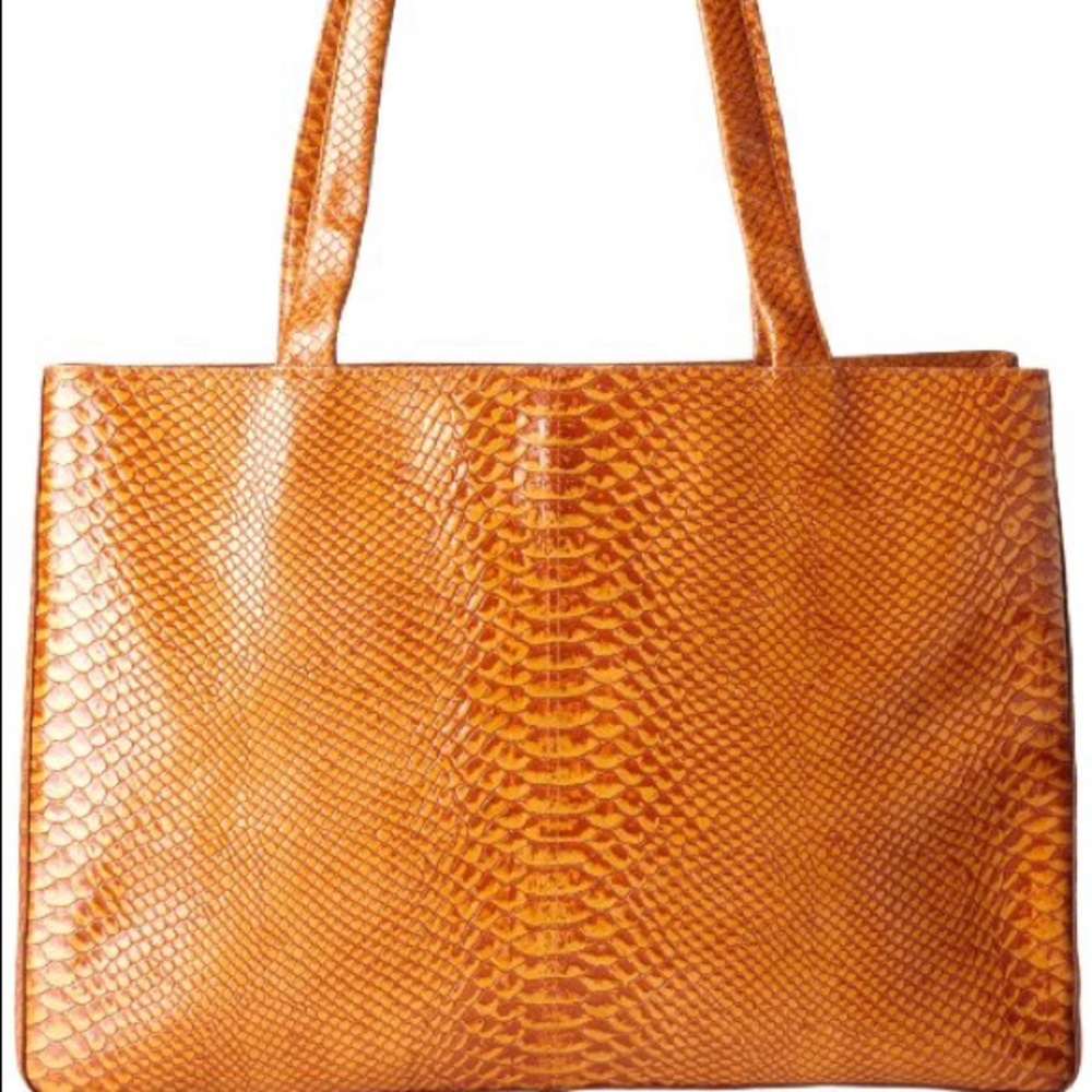 Morena Venice Tote VN-22514 Shoulder Amber Exotic